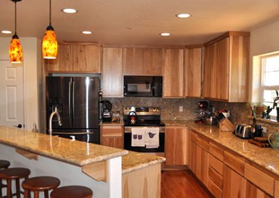 nice kitchen completed by Bridges Construction